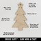 Camera Aperture Shutter Lens F-Stop Unfinished Craft Wood Holiday Christmas Tree DIY Pre-Drilled Ornament